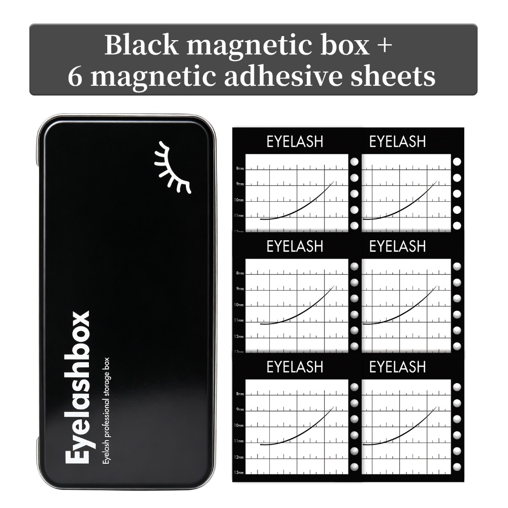 Lash Tile Palette - Przenośne magnetyczne pudełko do przechowywania rzęs,