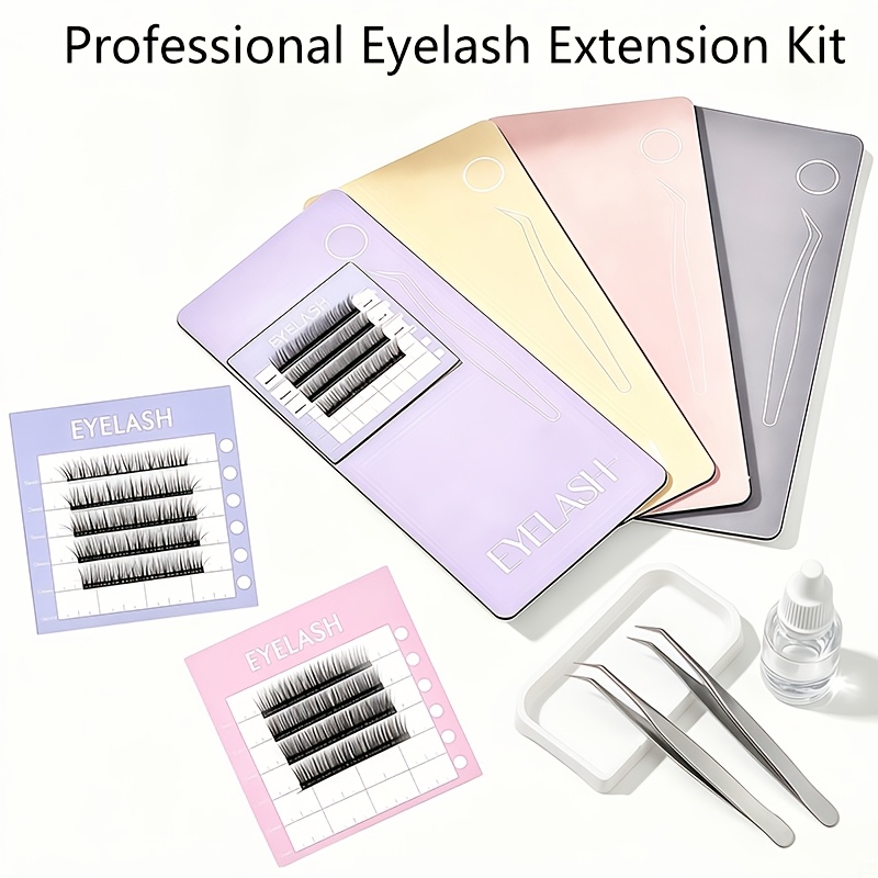 Lash Tile Palette - 3 szt. Profesjonalny Magnetyczny Zestaw do