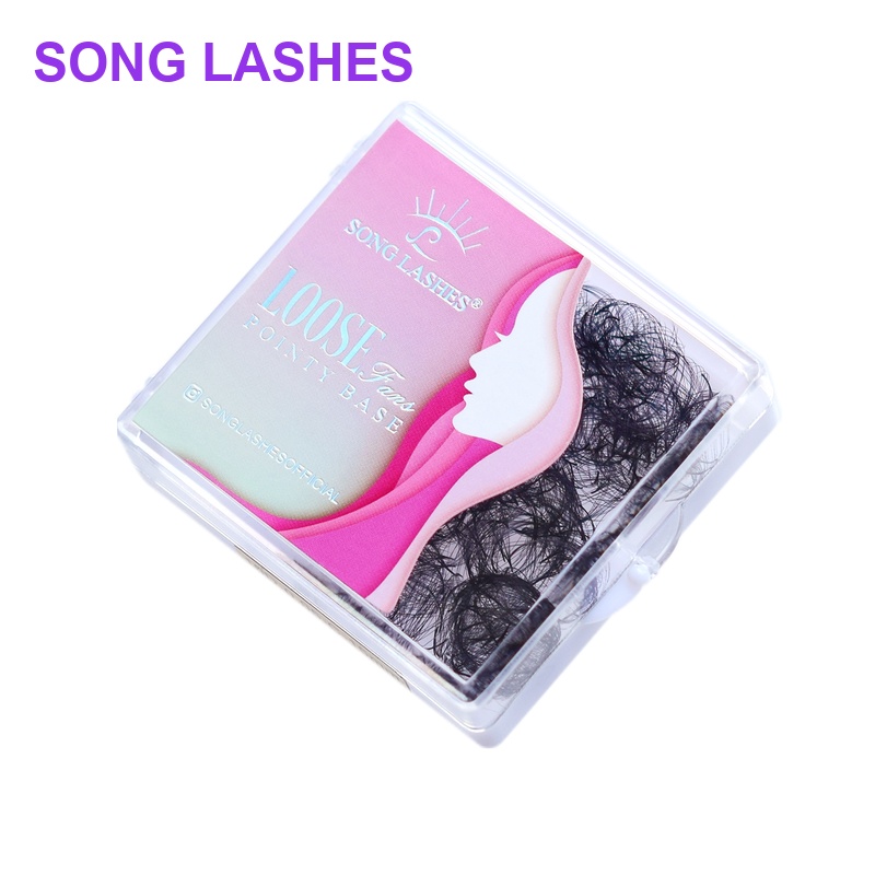Eyelash Extension Korean Style - Song Lashes Promade Fans 3D-10D07, luźne
