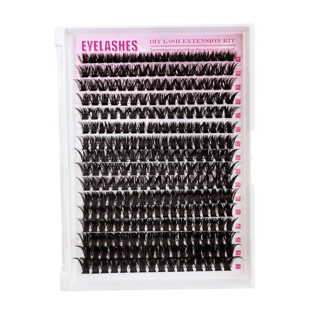Eyelash Extension Wispy - Naturalne rzęsy na paskach, zestaw do