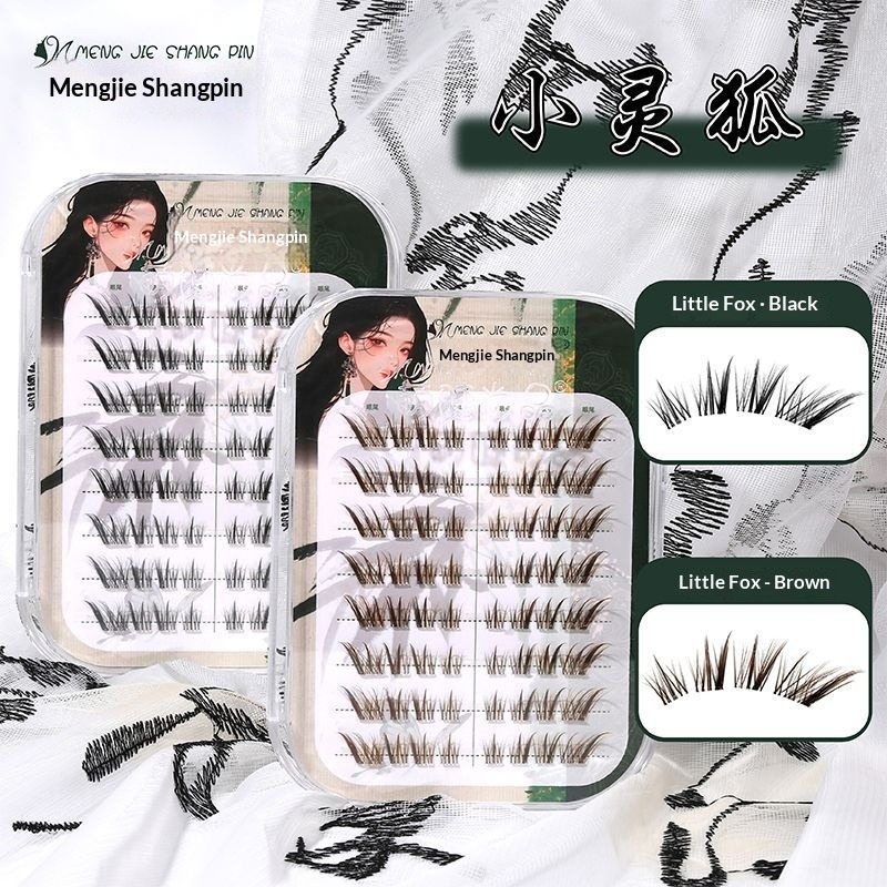 Eyelash Extension Uv Glue - Sztuczne rzęsy Little Fox bez kleju,