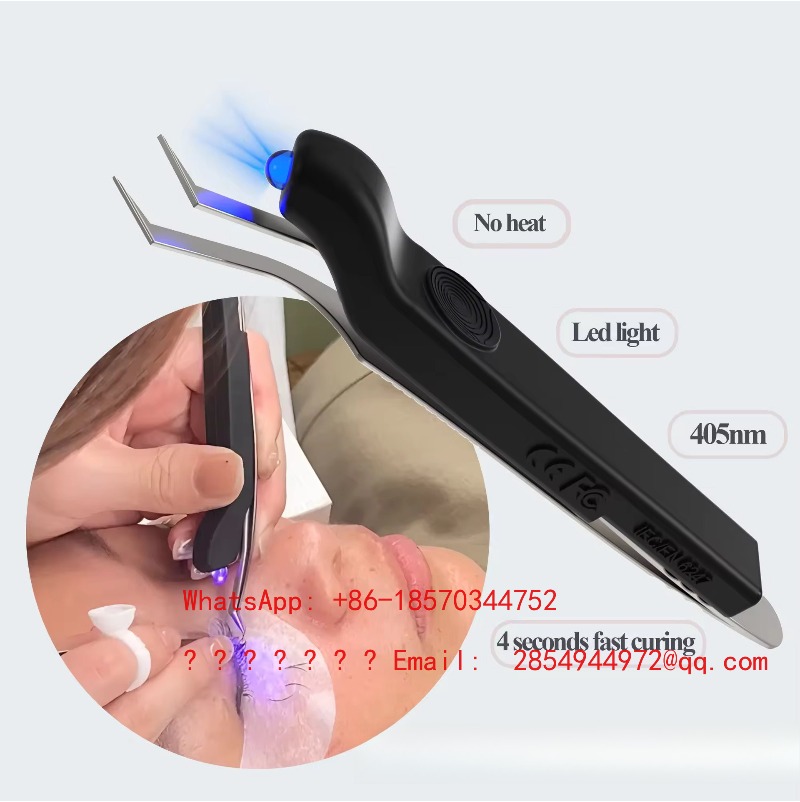 Eyelash Extension Glue - Bezprzewodowa, przenośna lampa UV do rzęs,