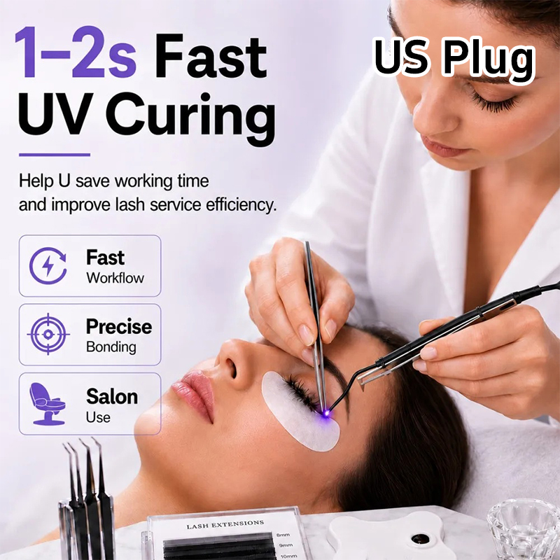 Eyelash Extension Uv Glue - Mini lampa UV do rzęs z