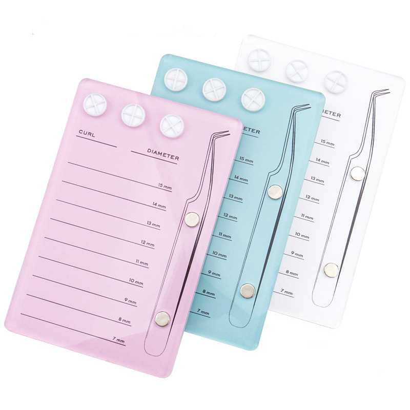 Eyelash Extension Menu - Magnetyczny uchwyt na płytkę ssącą do