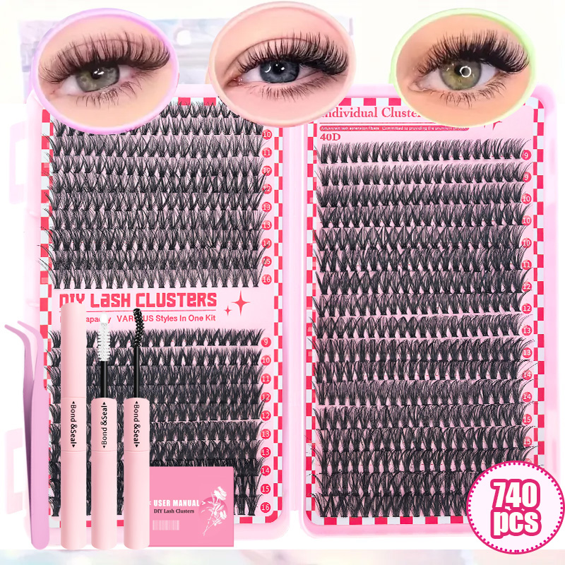 Eyelash Extension Uv Glue - 30D40D50D80D DIY zestaw do przedłużania rzęs