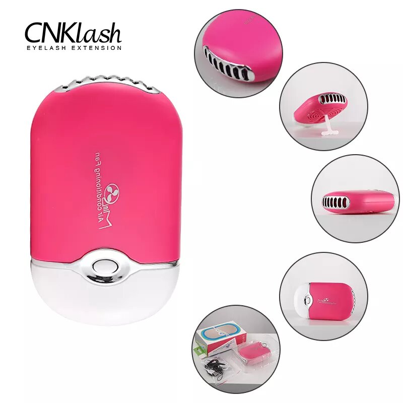USB Mini Eyelashes Fan Graftin – Eyelash Extension Uv Glue recenzja i cena