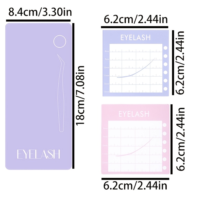 3 szt. Profesjonalny Magnetycz – Lash Tile Palette recenzja i cena