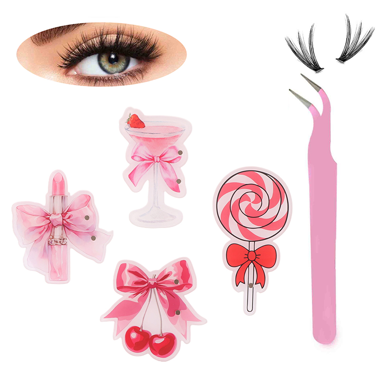 Różowa akrylowa tablica do prz – Eyelash Extension Menu recenzja i cena
