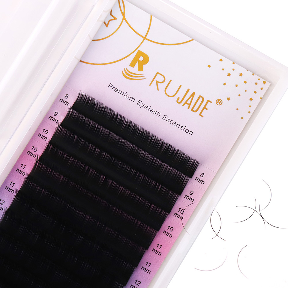 RUJADE B C CC D Curl Sztuczne  – Eyelash Extension C Curl recenzja i cena