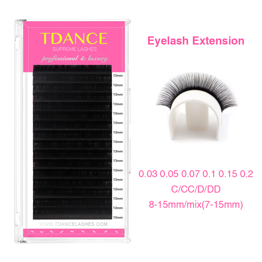 TDANCE przedłużanie rzęs 16 rz – Eyelash Extension Korean Style recenzja i cena