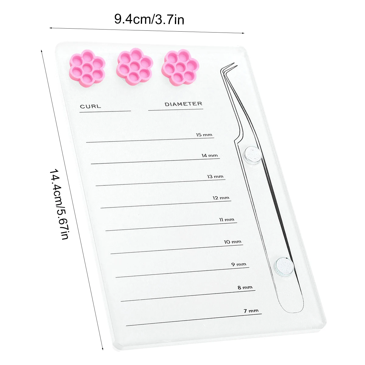 Uchwyt na przedłużanie rzęs Ma – Eyelash Extension Menu recenzja i cena