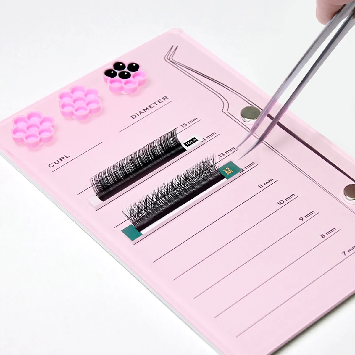 Uchwyt na przedłużanie rzęs Ma – Eyelash Extension Menu recenzja i cena