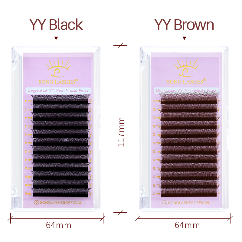 SONG LASHES Nowe gotowe wentyl – Eyelash Extension C Curl recenzja i cena