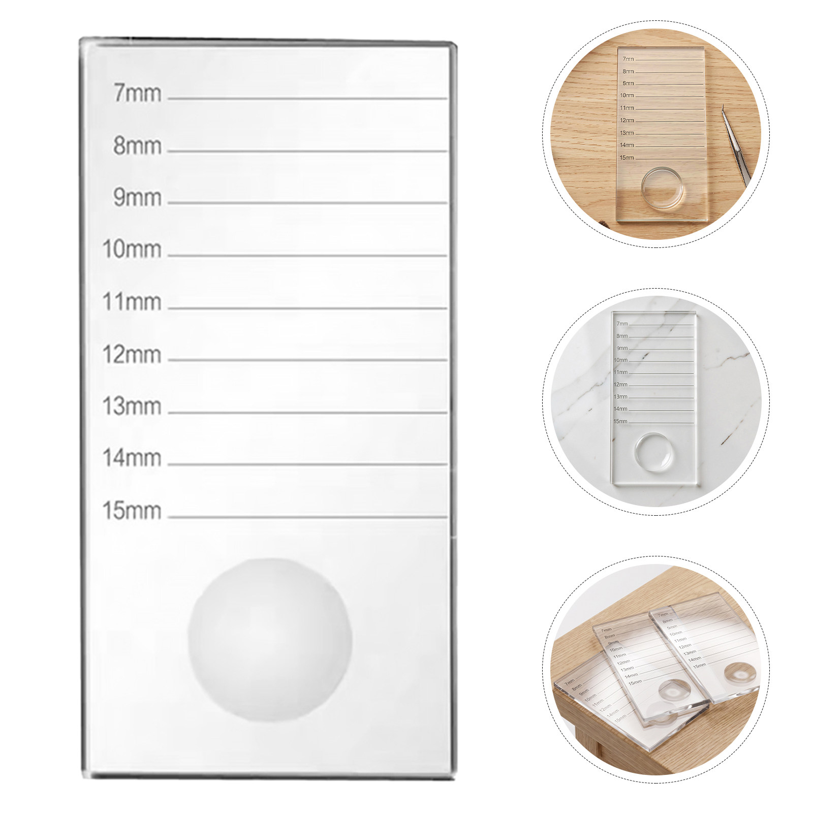 3 sztuki szklanych płyt do prz – Lash Tile Palette recenzja i cena