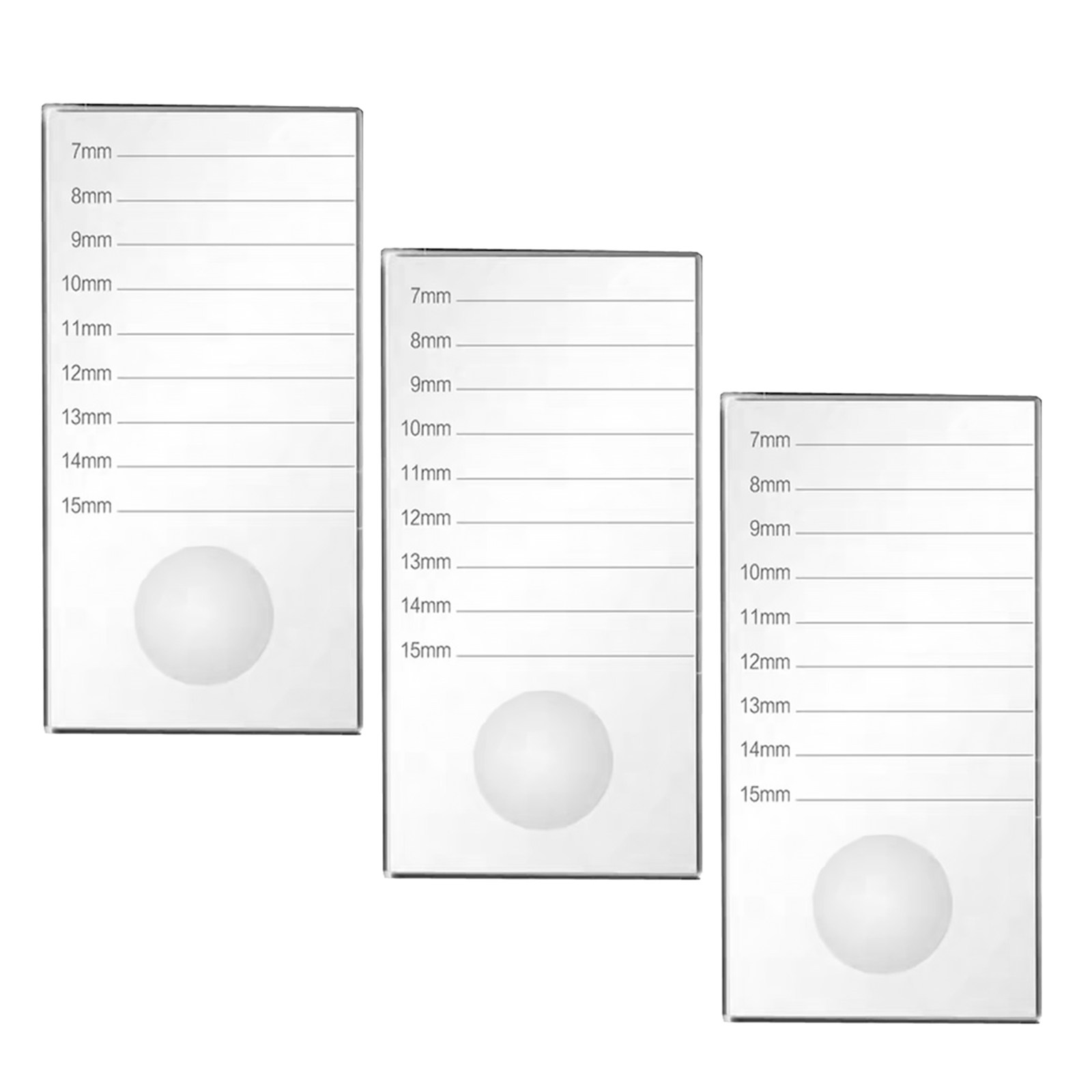 3 sztuki szklanych płyt do prz – Lash Tile Palette recenzja i cena