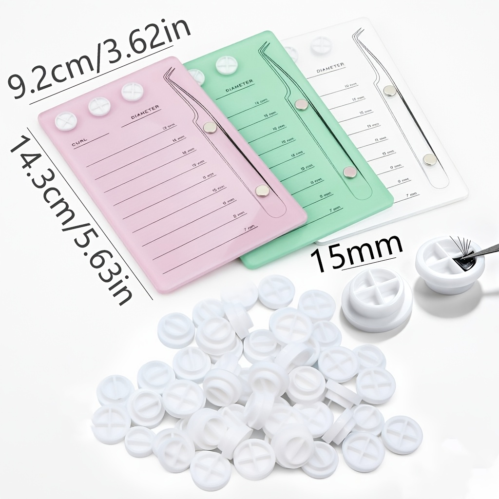Magnetyczna akrylowa paleta do – Eyelash Extension Menu recenzja i cena