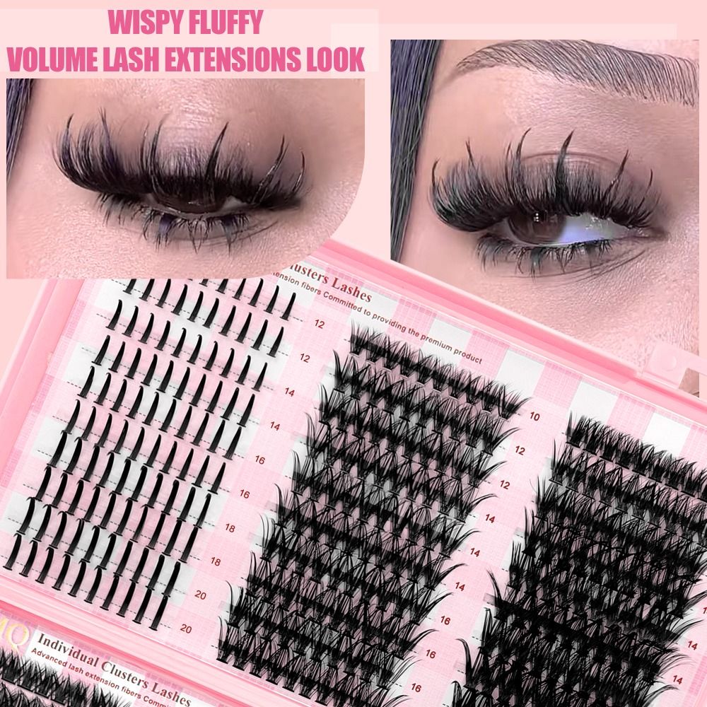 Sztuczne rzęsy o długości 9-16 – Eyelash Extension Wispy recenzja i cena