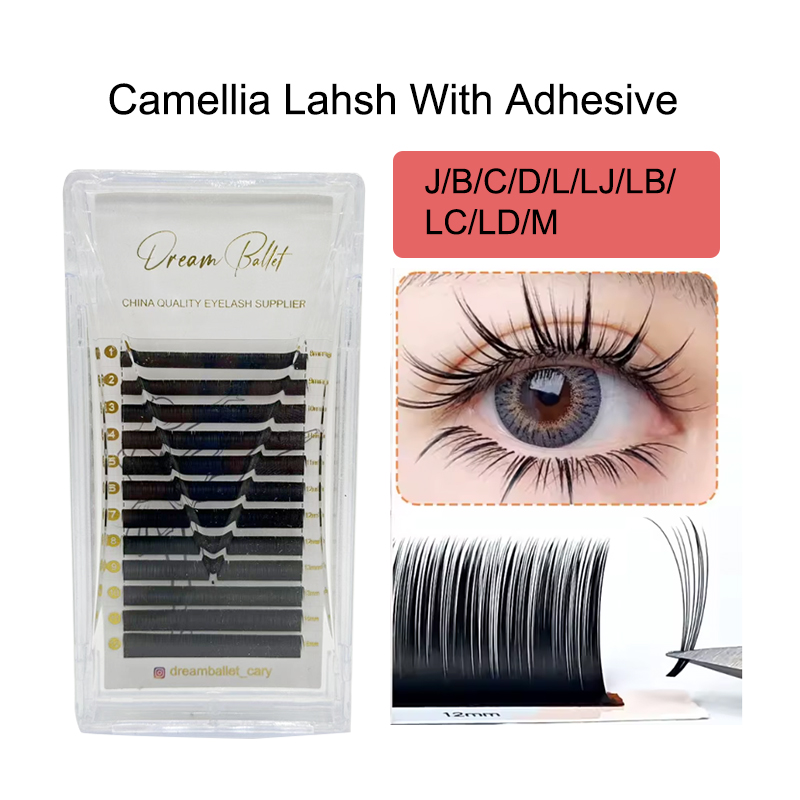 Rzęsy Dream Ballet Camellia z  – Eyelash Extension C Curl recenzja i cena