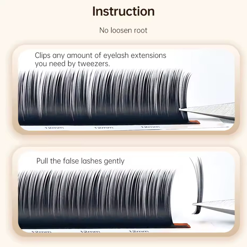Rzęsy Dream Ballet Camellia z  – Eyelash Extension C Curl recenzja i cena