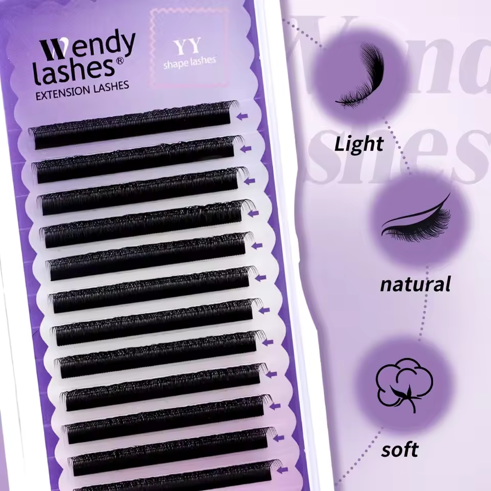 WENDY 2D YY Shape C/D Curl Eya – Eyelash Extension C Curl recenzja i cena