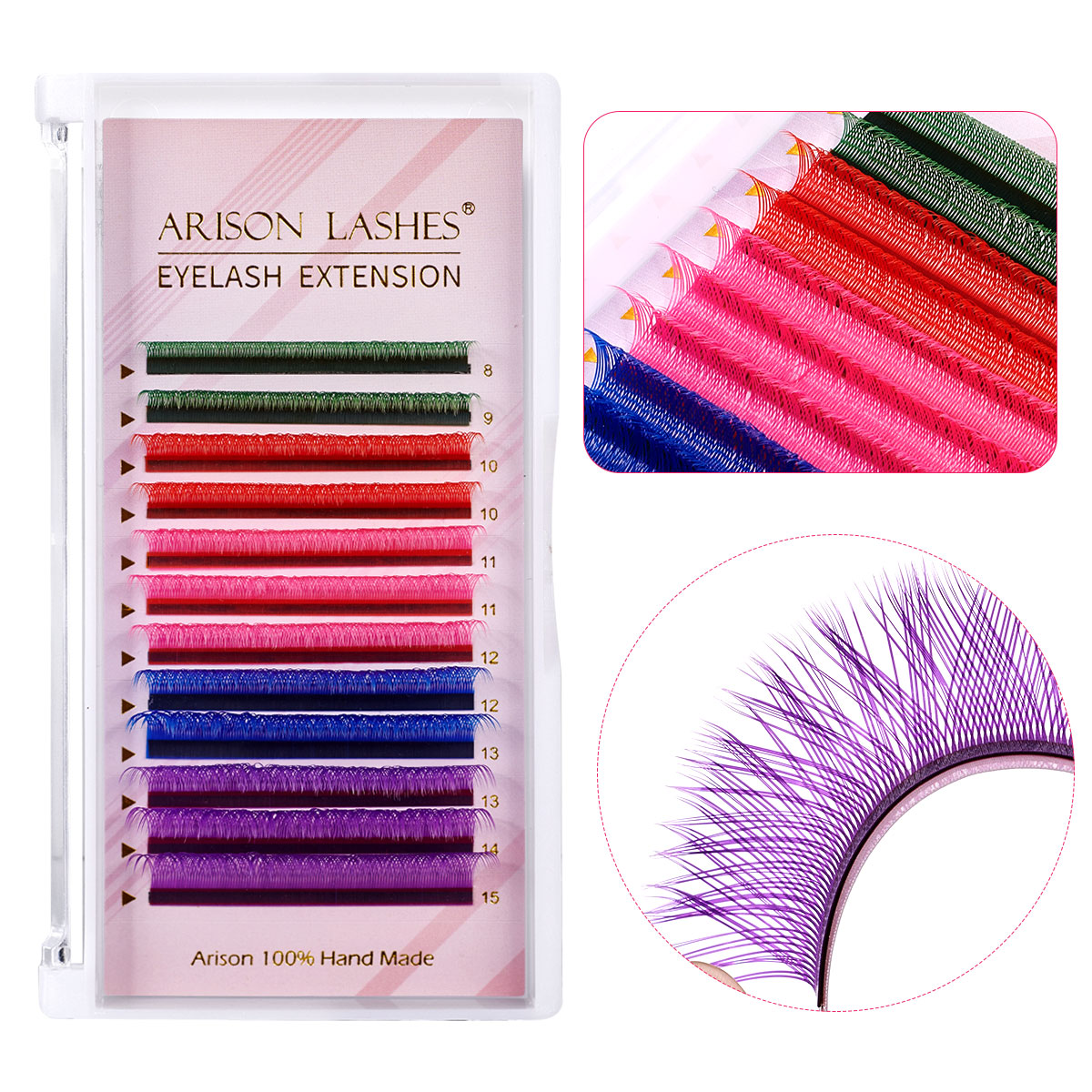 ARISON mieszane kolory YY rzęs – Lash Tile Palette recenzja i cena