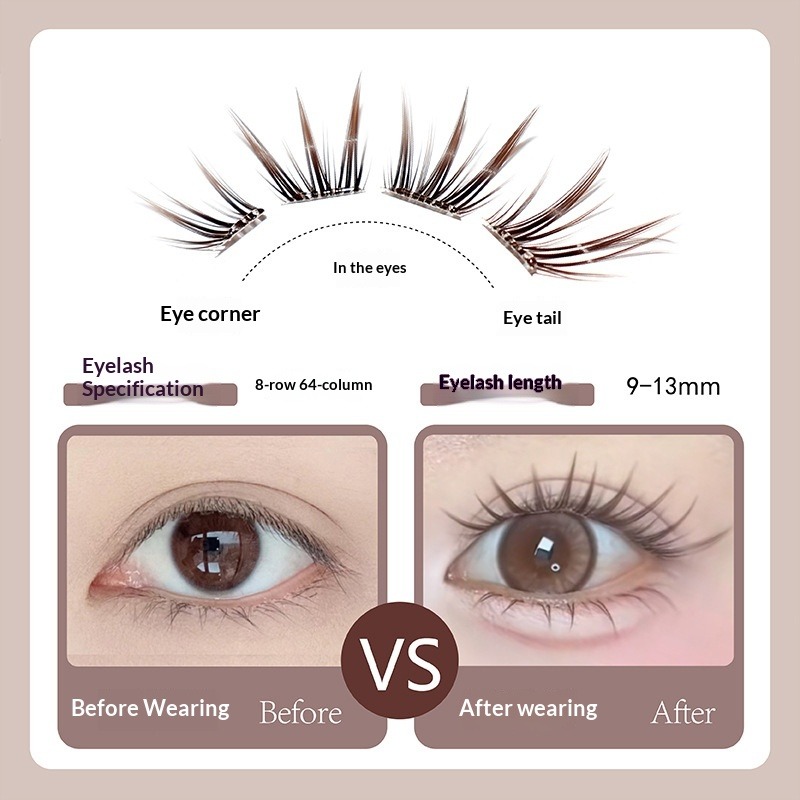 Bezklejowe, ciemnobrązowe rzęs – Eyelash Extension Uv Glue recenzja i cena