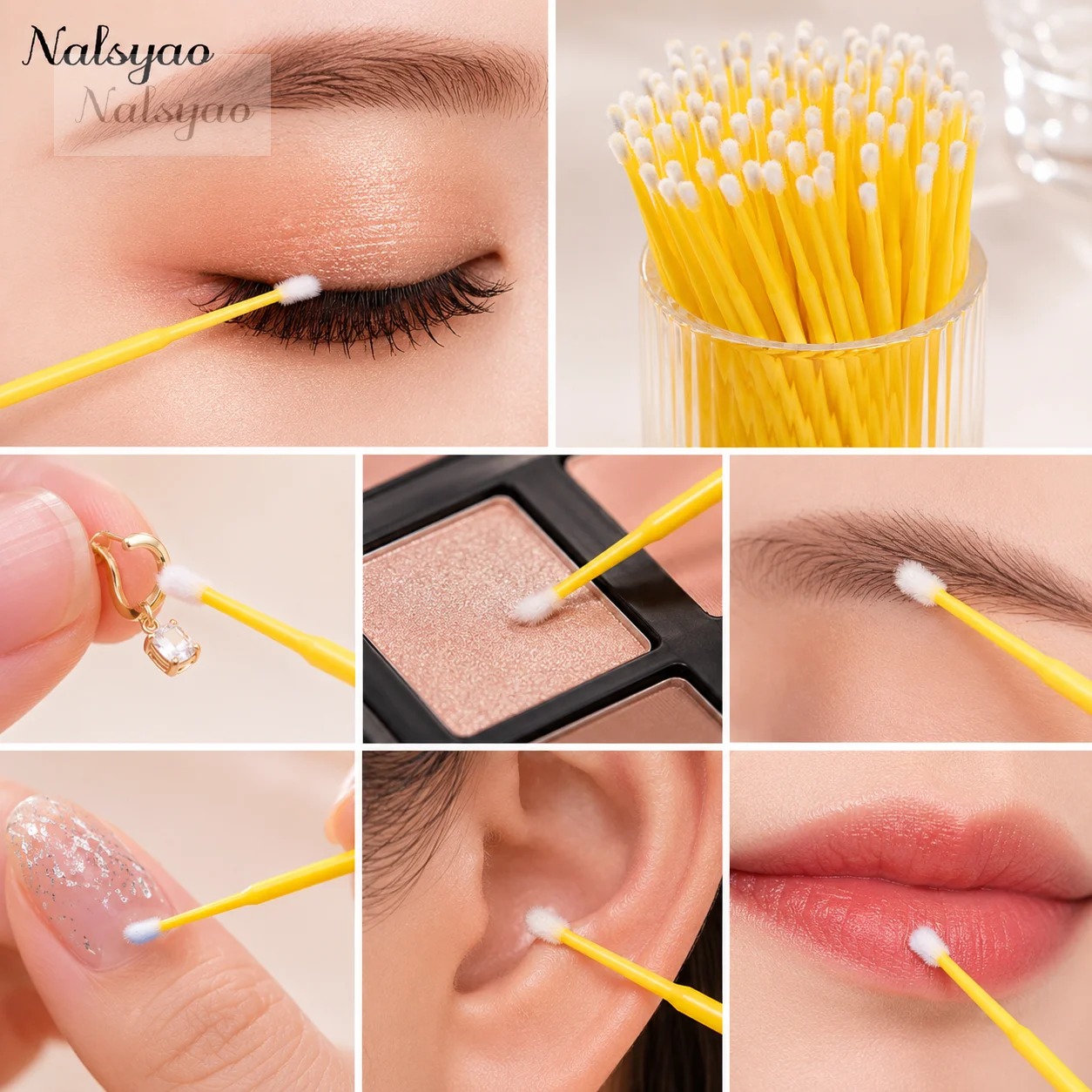 500 szt. aplikatorów do czyszc – Eyelash Extension Glue Remover recenzja i cena