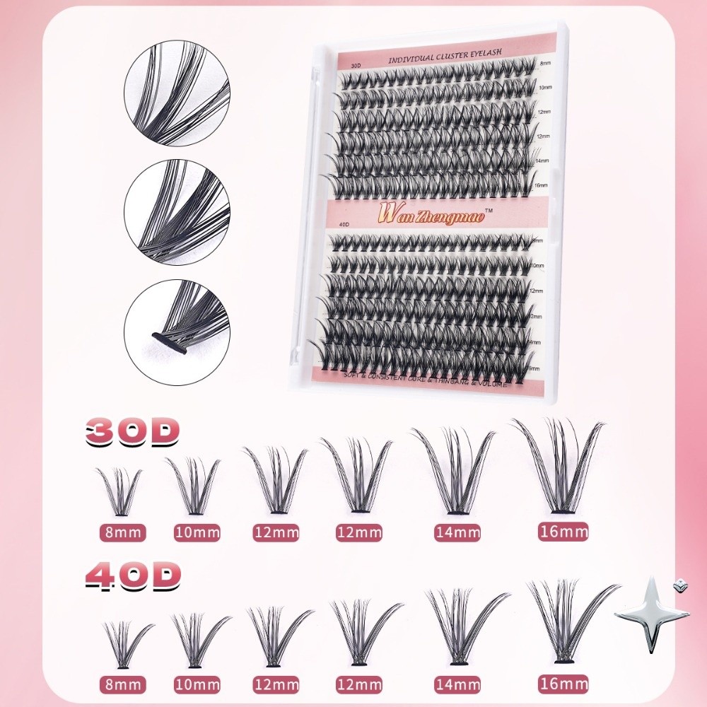 Sztuczne rzęsy o długości 8-16 – Eyelash Extension Wispy recenzja i cena