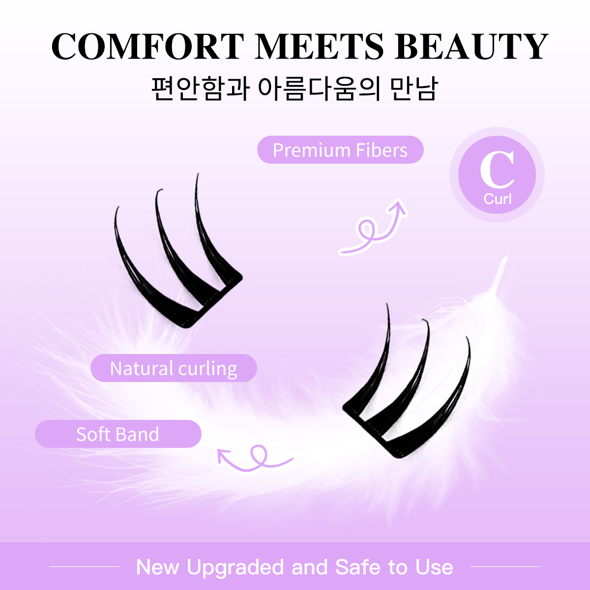 Sztuczne rzęsy w kępach, ultra – Eyelash Extension Menu recenzja i cena